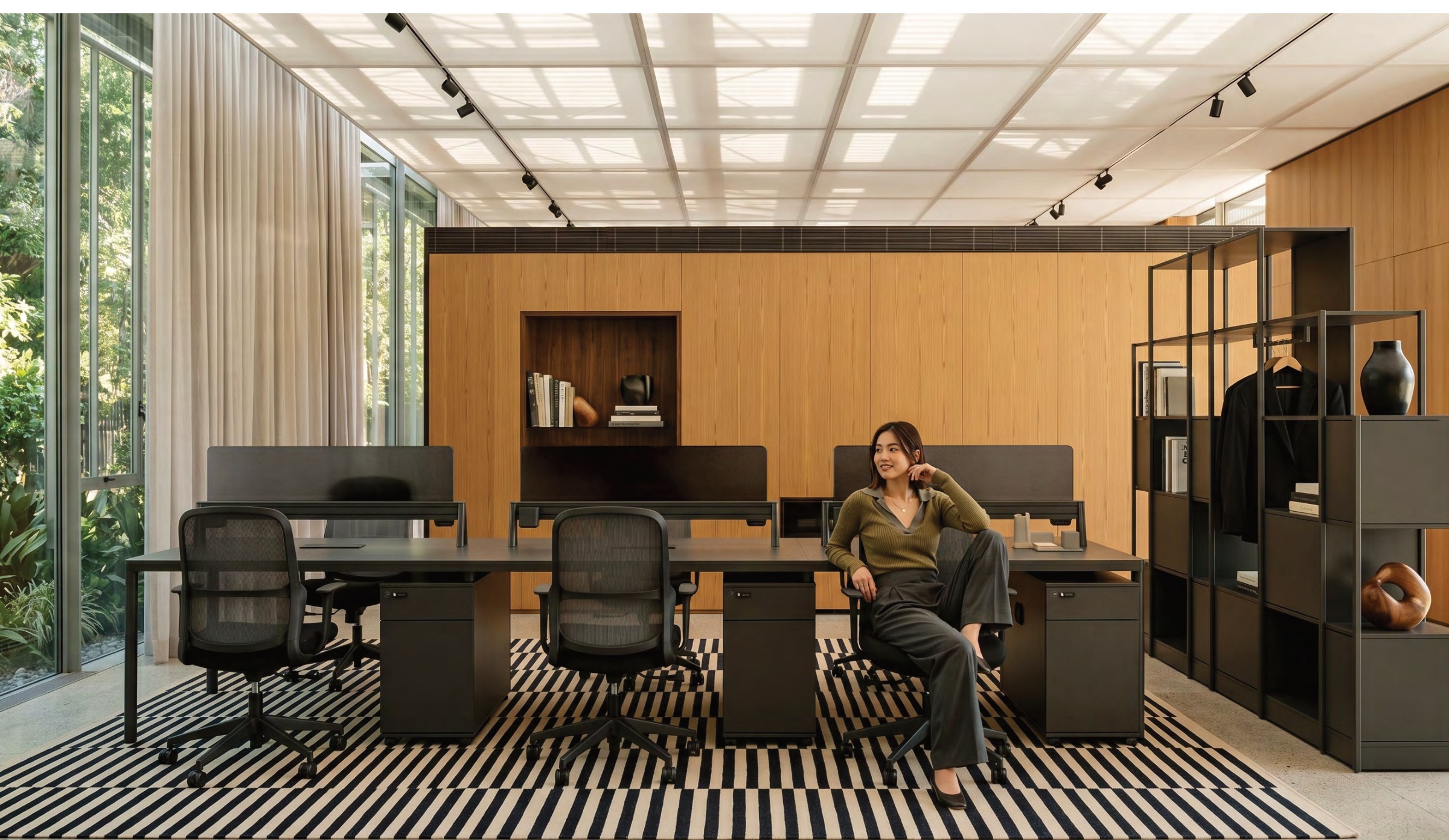 Manager office furniture scene