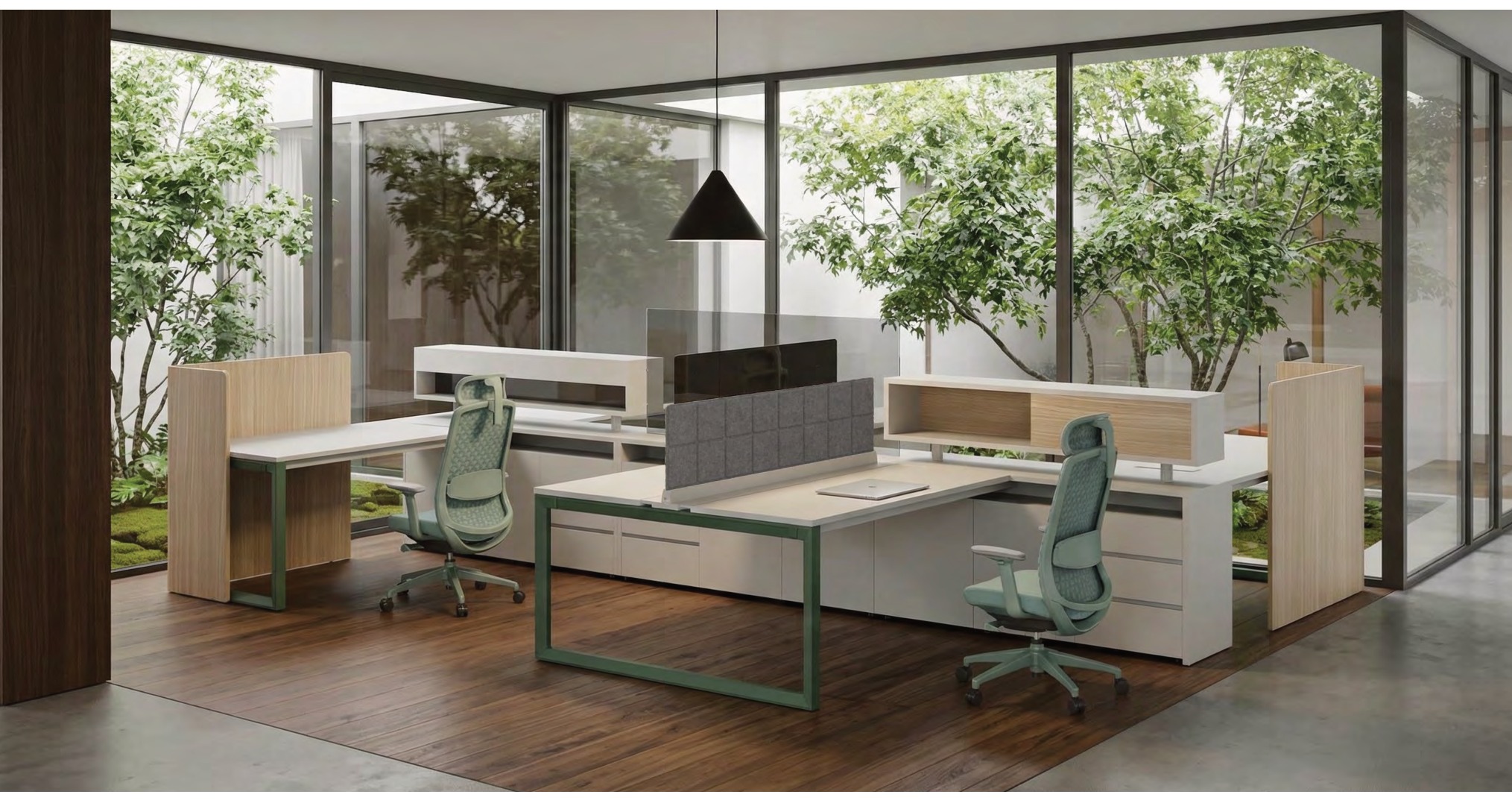 Staff workstation scene 1
